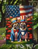 All American Pug Garden Flag –  Dogs with American Flag Background by Caroline’s Treasures