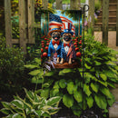 All American Pug Garden Flag –  Dogs with American Flag Background by Caroline’s Treasures
