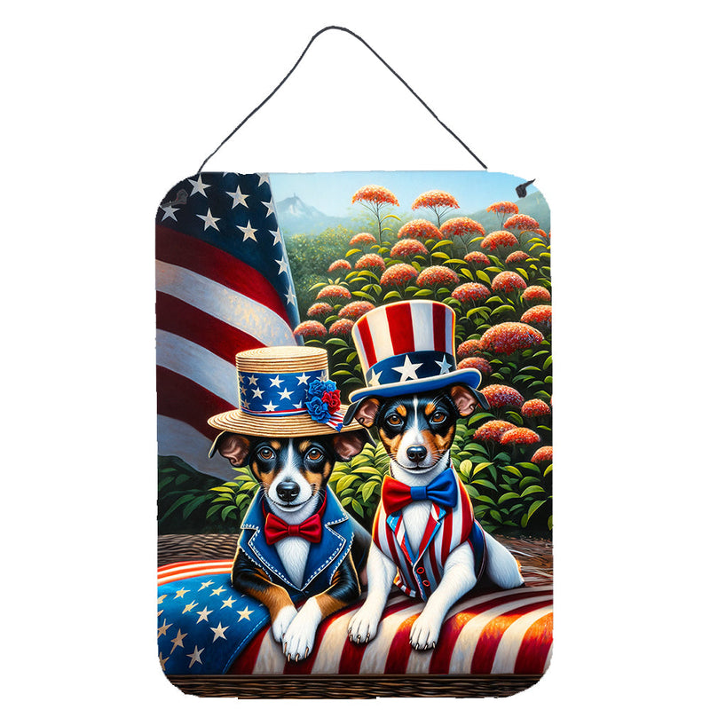 All American Rat Terrier Wall or Door Hanging Prints