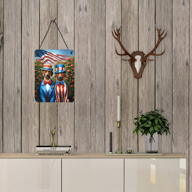 All American Rhodesian Ridgeback Wall or Door Hanging Prints