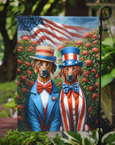 All American Rhodesian Ridgeback Garden Flag –  Dogs with American Flag Background by Caroline’s Treasures