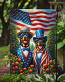 All American Rottweiler Garden Flag –  Dogs with American Flag Background by Caroline’s Treasures