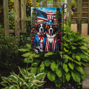 All American Saint Bernard Garden Flag –  Dogs with American Flag Background by Caroline’s Treasures