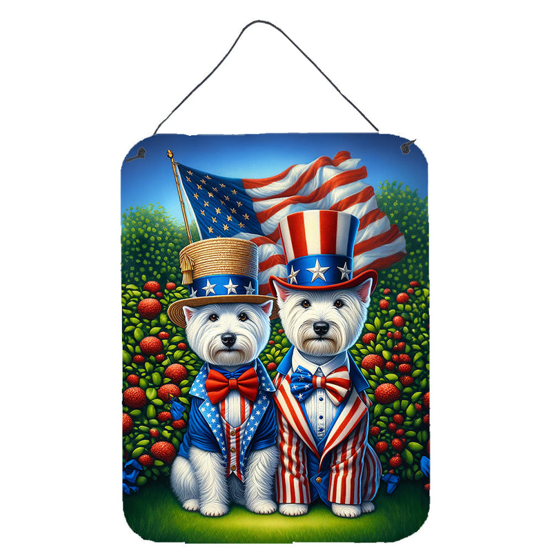 All American Westie Wall or Door Hanging Prints