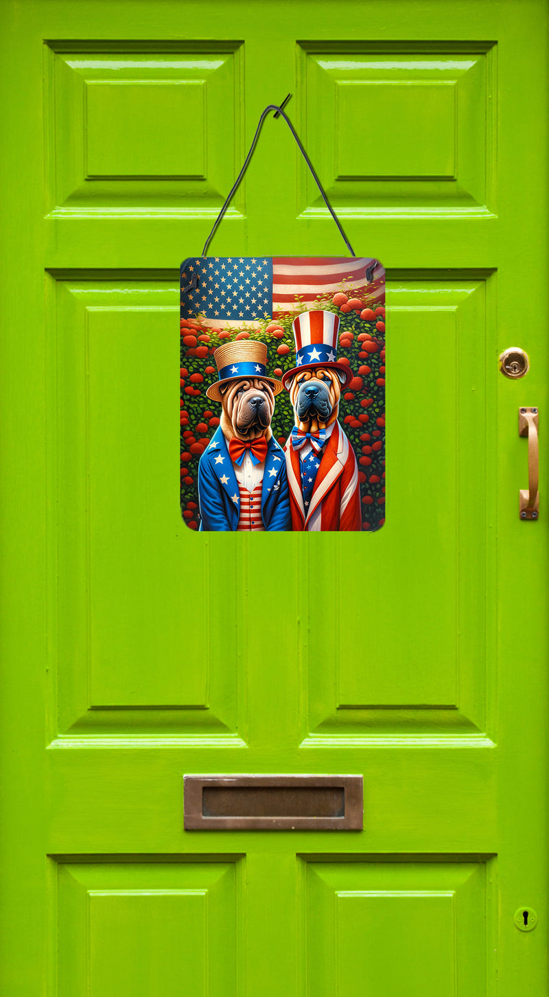 All American Shar Pei Wall or Door Hanging Prints