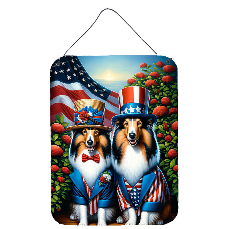 All American Sheltie Wall or Door Hanging Prints