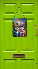 All American Siberian Husky Wall or Door Hanging Prints