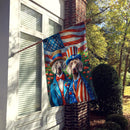 All American Weimaraner House Flag