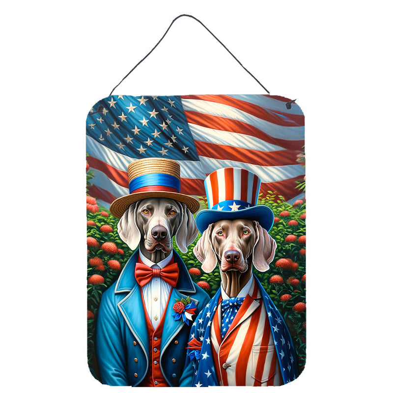 All American Weimaraner Wall or Door Hanging Prints