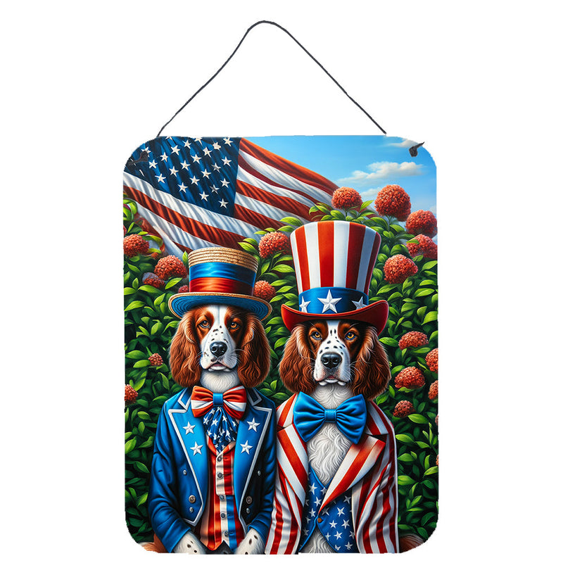 All American Welsh Springer Spaniel Wall or Door Hanging Prints