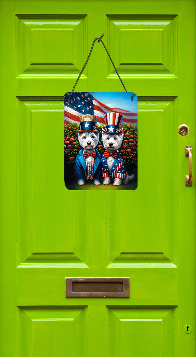 All American Westie Wall or Door Hanging Prints