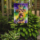 Airedale Terrier King of Mardi Gras Garden Flag - Vibrant Dog-Themed Yard Decor by Caroline's Treasures
