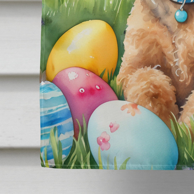 Airedale Terrier Easter Egg Hunt House Flag