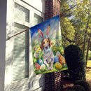 American Foxhound Easter Egg Hunt House Flag