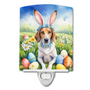 American Foxhound Easter Egg Hunt Ceramic Night Light