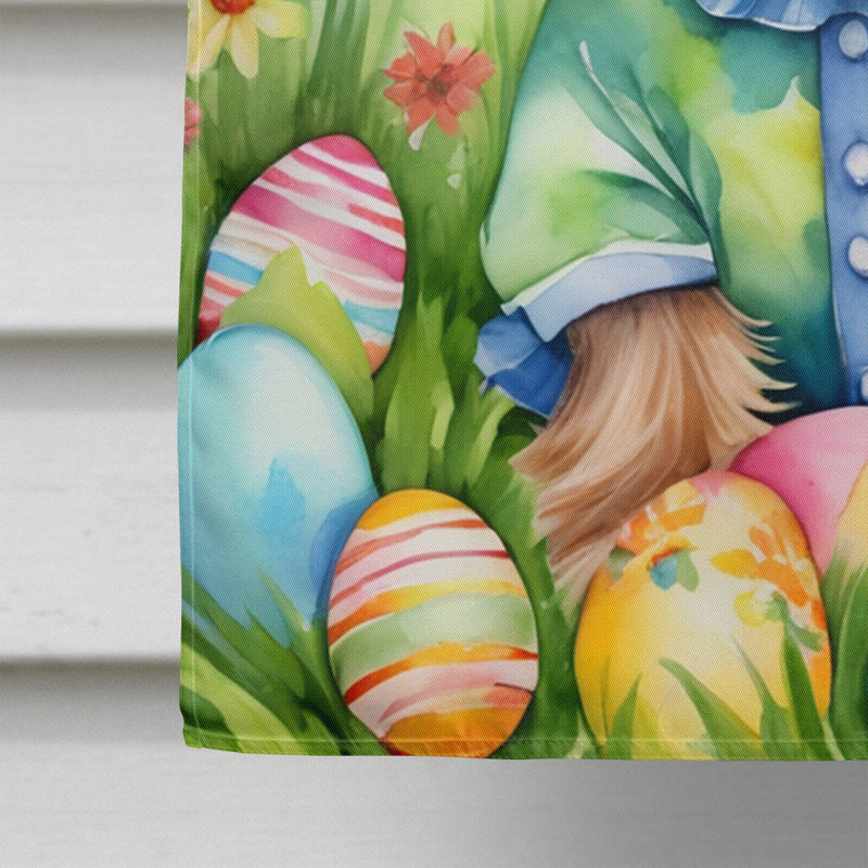 Yorkshire Terrier Easter Egg Hunt House Flag