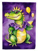 Alligator Mardi Gras Garden Flag – Decorative Garden Flag by Caroline's Treasures