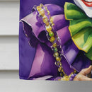 Jester Mardi Gras House Flag