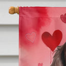 Boykin Spaniel My Valentine House Flag