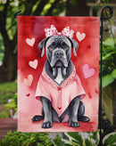 Cane Corso Valentine’s Day Garden Flag – Dog-Themed Heart Yard Decor