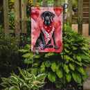 Great Dane Valentine’s Day Garden Flag – Dog-Themed Heart Yard Decor