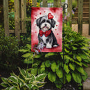 Havanese Valentine’s Day Garden Flag – Dog-Themed Heart Yard Decor