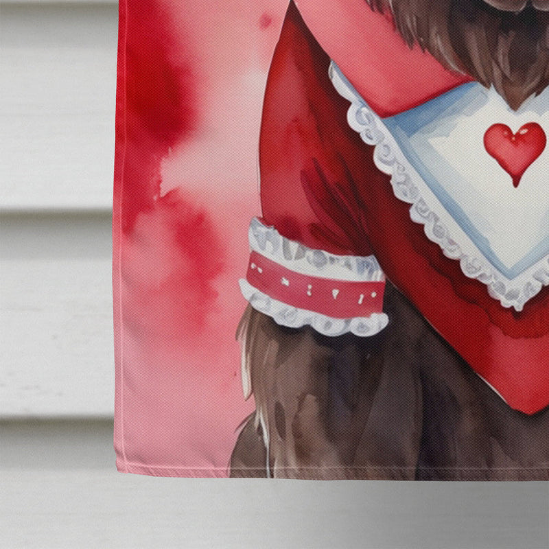 Newfoundland My Valentine House Flag