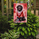 Newfoundland Valentine’s Day Garden Flag – Dog-Themed Heart Yard Decor
