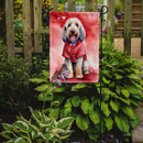 Otterhound Valentine’s Day Garden Flag – Dog-Themed Heart Yard Decor