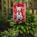 Pit Bull Terrier Valentine’s Day Garden Flag – Dog-Themed Heart Yard Decor