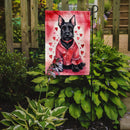 Scottish Terrier Valentine’s Day Garden Flag – Dog-Themed Heart Yard Decor