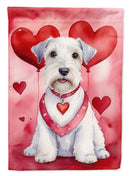 Sealyham Terrier My Valentine House Flag