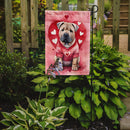 Shar Pei Valentine’s Day Garden Flag – Dog-Themed Heart Yard Decor