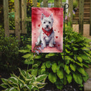 Westie Valentine’s Day Garden Flag – Dog-Themed Heart Yard Decor