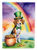 American Foxhound St Patrick's Day House Flag