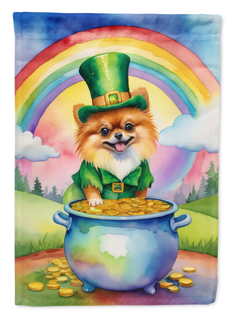 Pomeranian St Patrick's Day House Flag