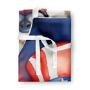 Akita Patriotic American Apron – Artist-Designed Kitchen, BBQ & Craft Apron