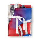 American English Coonhound Patriotic American Apron – Artist-Designed Kitchen, BBQ & Craft Apron