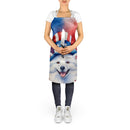 American Eskimo Patriotic American Apron – Artist-Designed Kitchen, BBQ & Craft Apron