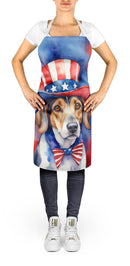 American Foxhound Patriotic American Apron – Artist-Designed Kitchen, BBQ & Craft Apron