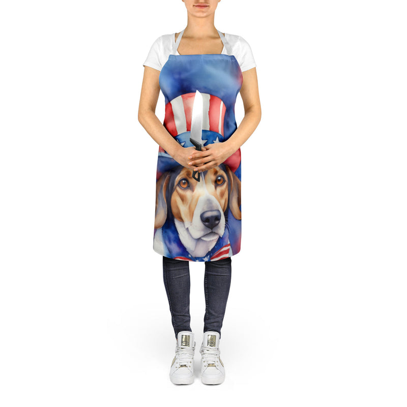 American Foxhound Patriotic American Apron