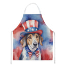 American Foxhound Patriotic American Apron – Artist-Designed Kitchen, BBQ & Craft Apron
