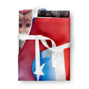 American Water Spaniel Patriotic American Apron – Artist-Designed Kitchen, BBQ & Craft Apron