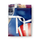 Anatolian Shepherd Patriotic American Apron – Artist-Designed Kitchen, BBQ & Craft Apron