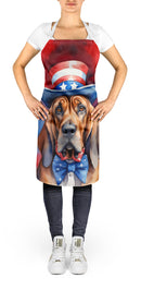 Bloodhound Patriotic American Apron – Artist-Designed Kitchen, BBQ & Craft Apron