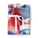 Border Collie Patriotic American Apron – Artist-Designed Kitchen, BBQ & Craft Apron