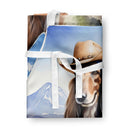 Afghan Hound Cowboy Welcome  Apron – Artist-Designed Kitchen, BBQ & Craft Apron