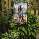 Afghan Hound Cowboy Welcome  Garden Flag – Decorative Garden Flag by Caroline's Treasures