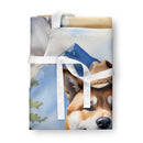 Akita Cowboy Welcome Apron – Artist-Designed Kitchen, BBQ & Craft Apron