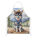 Alaskan Klee Kai Cowboy Welcome Apron – Artist-Designed Kitchen, BBQ & Craft Apron